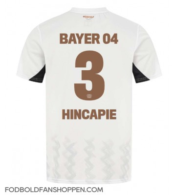 Bayer Leverkusen Piero Hincapie #3 Udebanetrøje 2024-25 Kortærmet